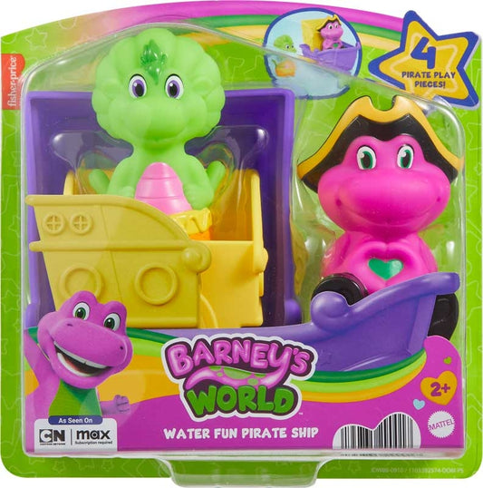 FISHER-PRICE BARNEYS WORLD WATER FUN PIRATE SHIP